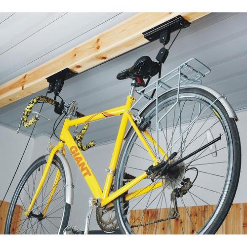 bike pulley storage