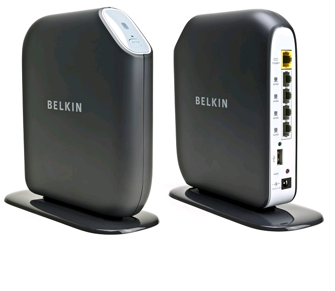 Belkin Surf N300 Wireless Router With USB Sharing