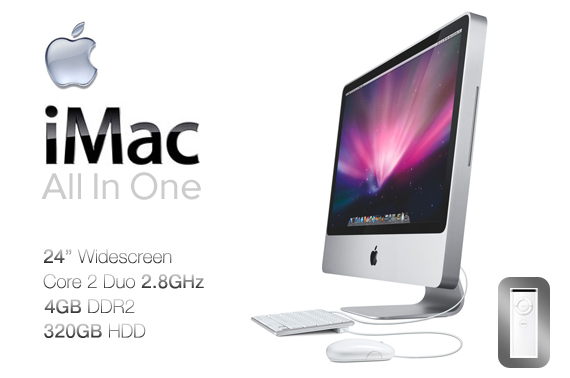 Super Deal: Ex-Lease Apple IMac A1225 All-In-One Desktop PC With ...