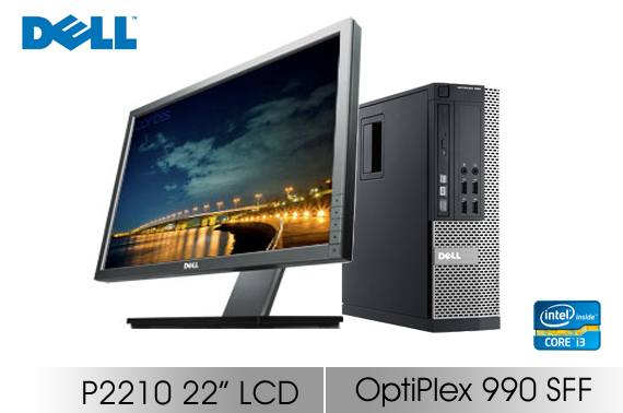 DELL OptiPlex 990 SFF Desktop i3 2120/4GB/320GB/DVD+/-RW