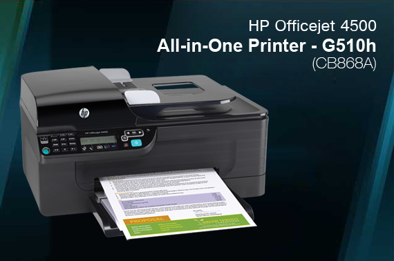 HP Officejet 4500 All-in-One Printer - G510h (CB868A)