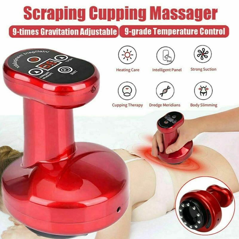 Intelligent Gravity Cupping 9-Level Massager Cupping Tool Scraper Detox Health