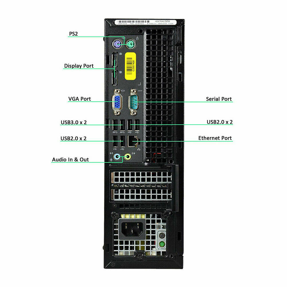 Refurbished Dell OptiPlex 9020 SFF PC i5-4570 3.2GHz 8GB 500GB HDD ...