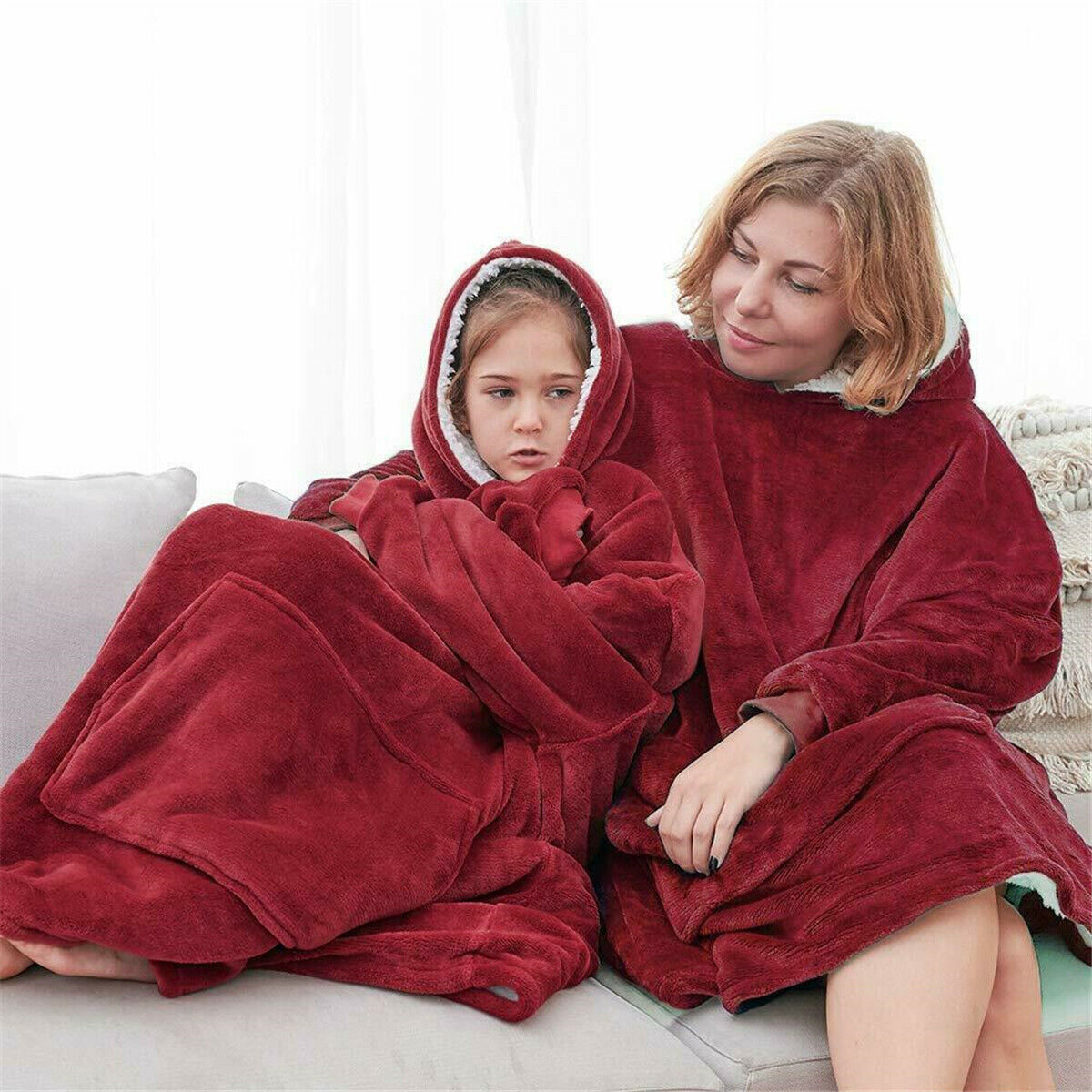 Blanket Sweatshirt Hoodie Ultra Plush Blanket Hoodie Soft&Warm AU STOCK