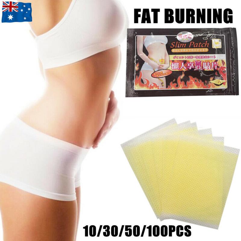 Free Shipping 10PCS SLIMMING PATCHES BODY SLIM BURN FAT BELLY DETOX WEIGHT LOSS DIET PADS
