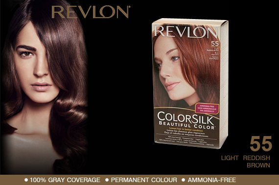 light reddish brown hair revlon