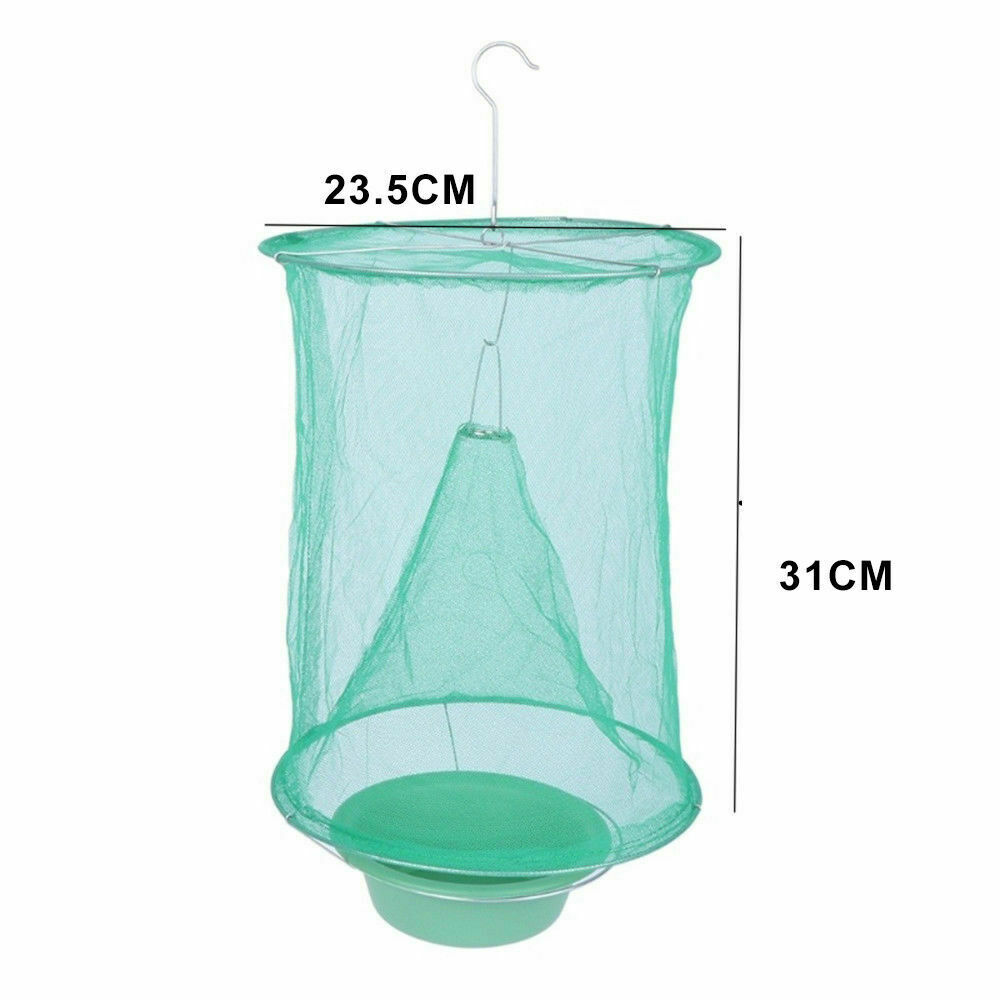 Reusable Hanging Fly Catcher Flytrap Net Trap