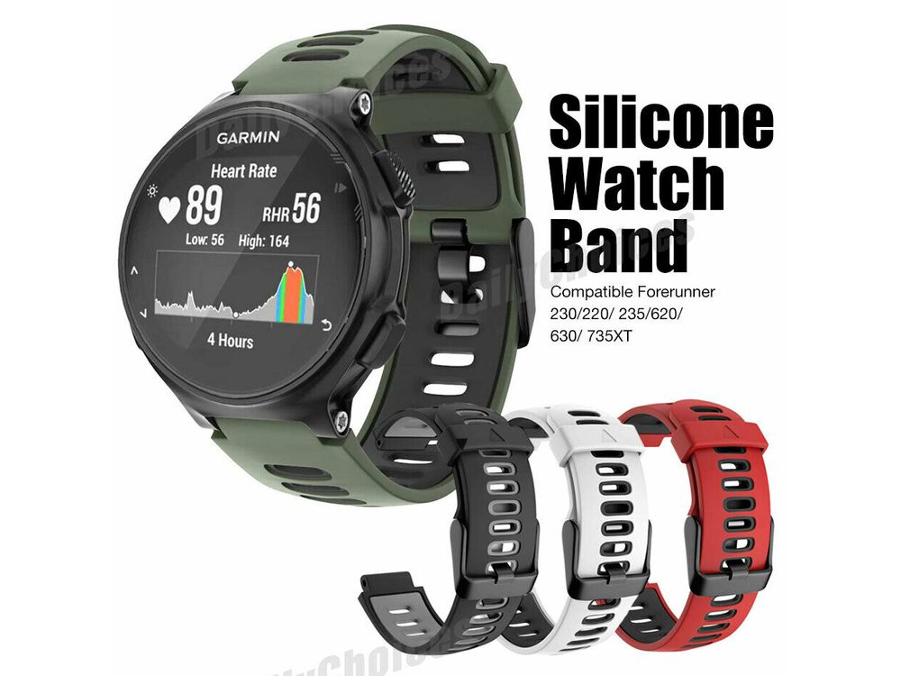 Anelli Di Fissaggio In Silicone Per Garmin Forerunner - 10 Pezzi - Foto 2