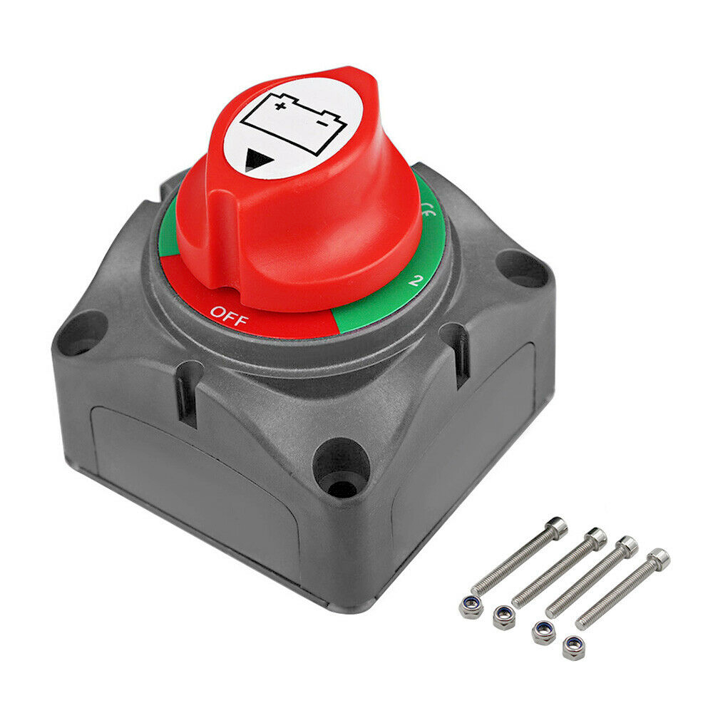 Battery Disconnect Switch Master Isolator Cut Off Kill Marine Boat 12V