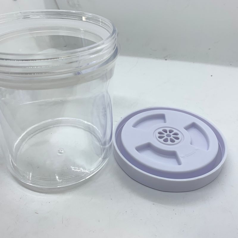 1/2 Smart storage Screw Top Plastic Food Storage Container Ajustable