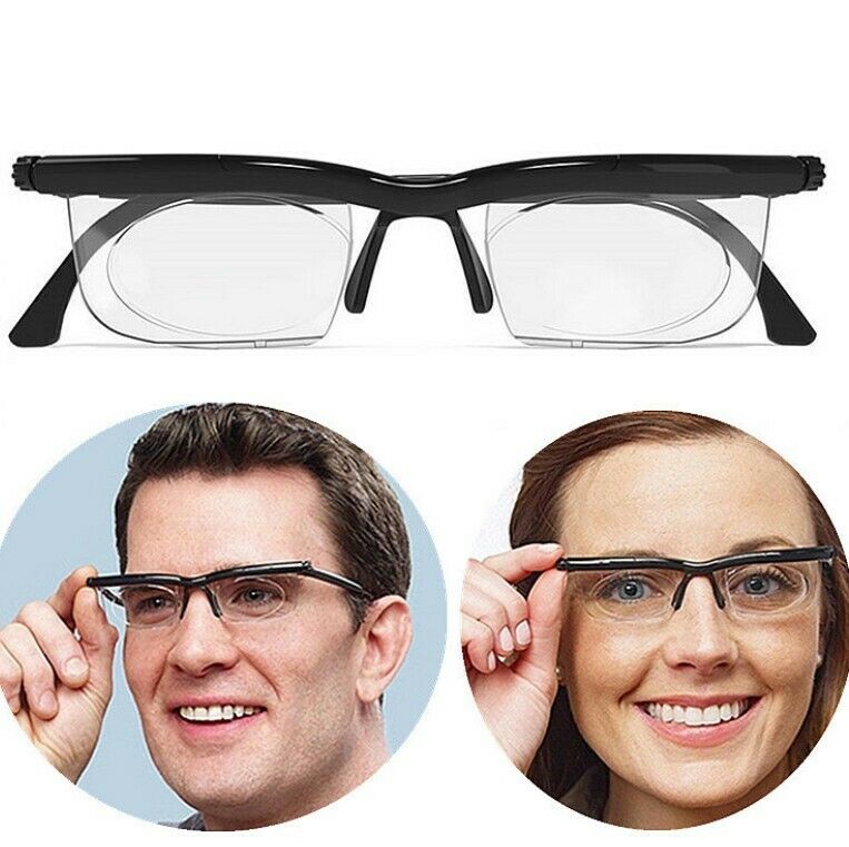 variable strength reading glasses