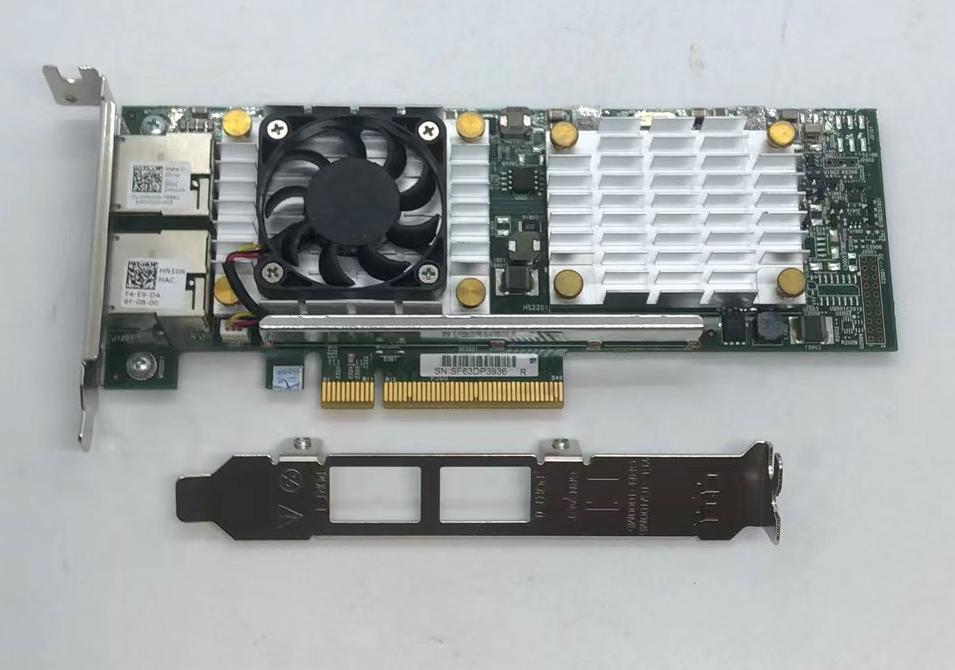 Dell 0W1GCR HN10N Broadcom 57810S Dual Port 10GBASE-T Converged Network ...