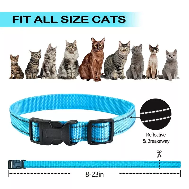 Cat Auto Barking Collar,Cat Anti Meowing Collar, Cat Training Collar