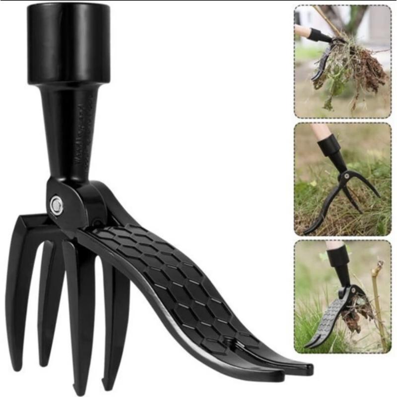 STAND UP WEED REMOVER TOOL CLAW GARDEN ROOT KILLER OUTDOOR EASY