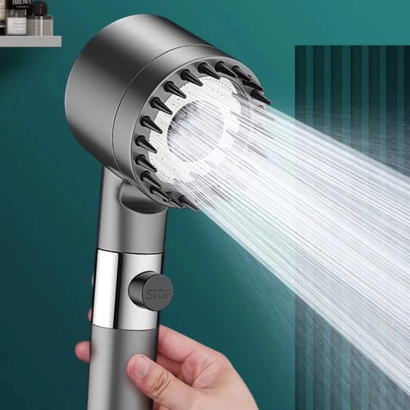 Ion Drops Shower Head, Multifunctional Massage Drives Ion drops Showerhead