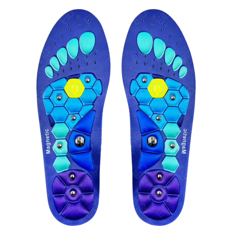 Free shipping Magnetic Massage Shoe Insoles Size M Medium Breathable Orthopedic Footwear Men W