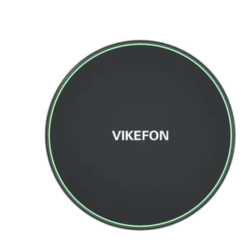 Free shipping VIKEFON Brand Black 20W Wireless Charger Pad Fast Charging Station Type C