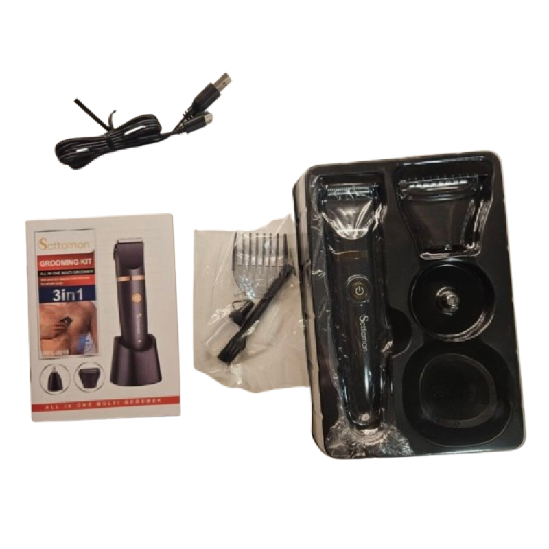 Scttomon 3-in-1 Grooming Shaver Kit for Women RFC-2018 Open-Box New