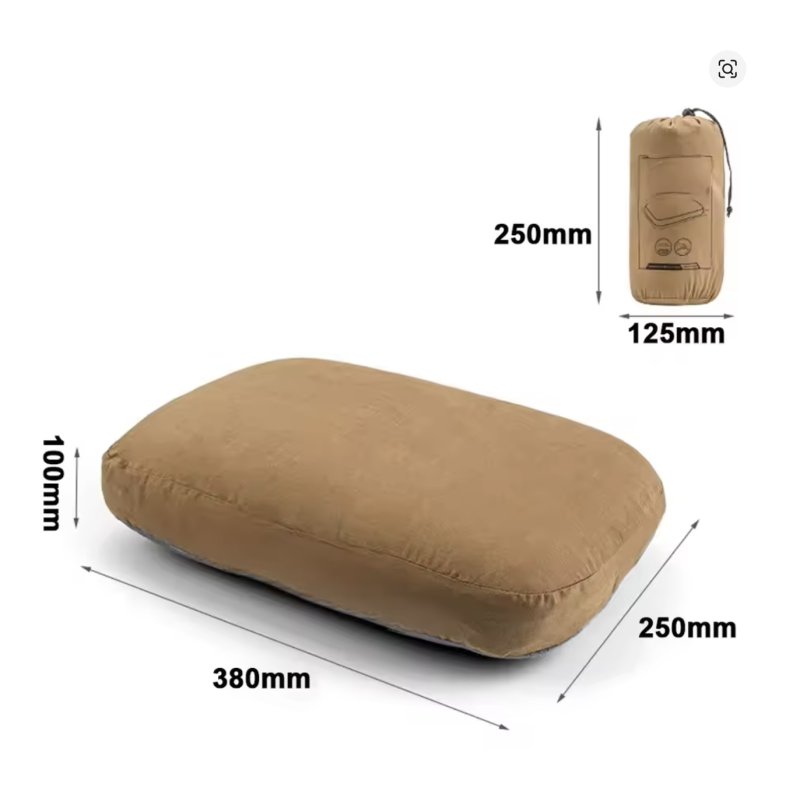 Coffee Soft Memory Foam Pillow Slow Rebound Cervical Neck Support Travel Pillow