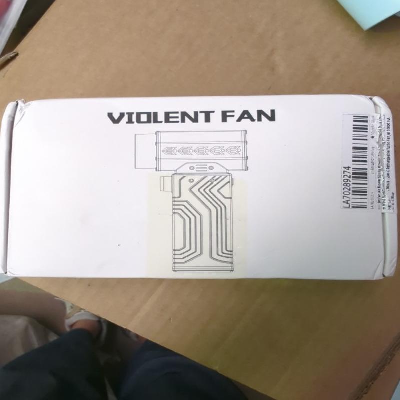 Blue 10000mAh Turbo Jet Blower Fan 70m/s Powerful Portable Air Dust Dryer