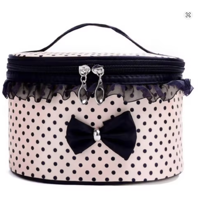 Pink Portable Travel Toiletry Makeup Cosmetic Bag Organizer Holder Handbag PK