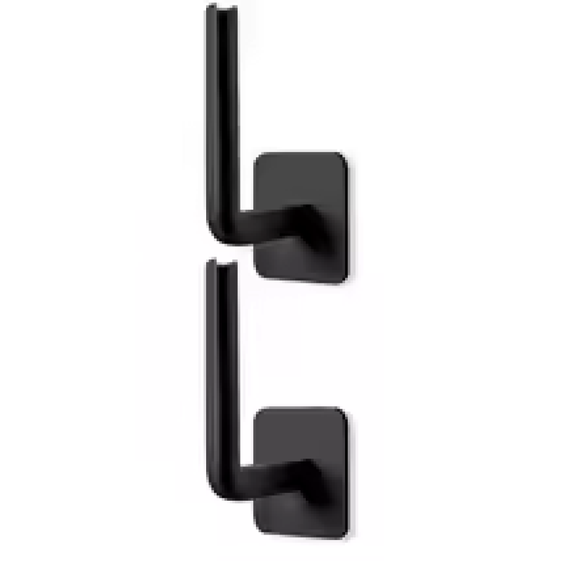  2PCS  Strong Adhesive No-Punch Hooks for Shelf and Hat Rack