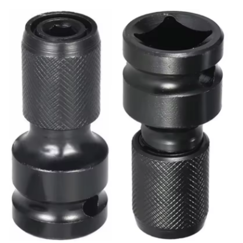 Quick Release 1/2-Inch Square to 1/4-Inch Hex Socket Adapter for Wrenches