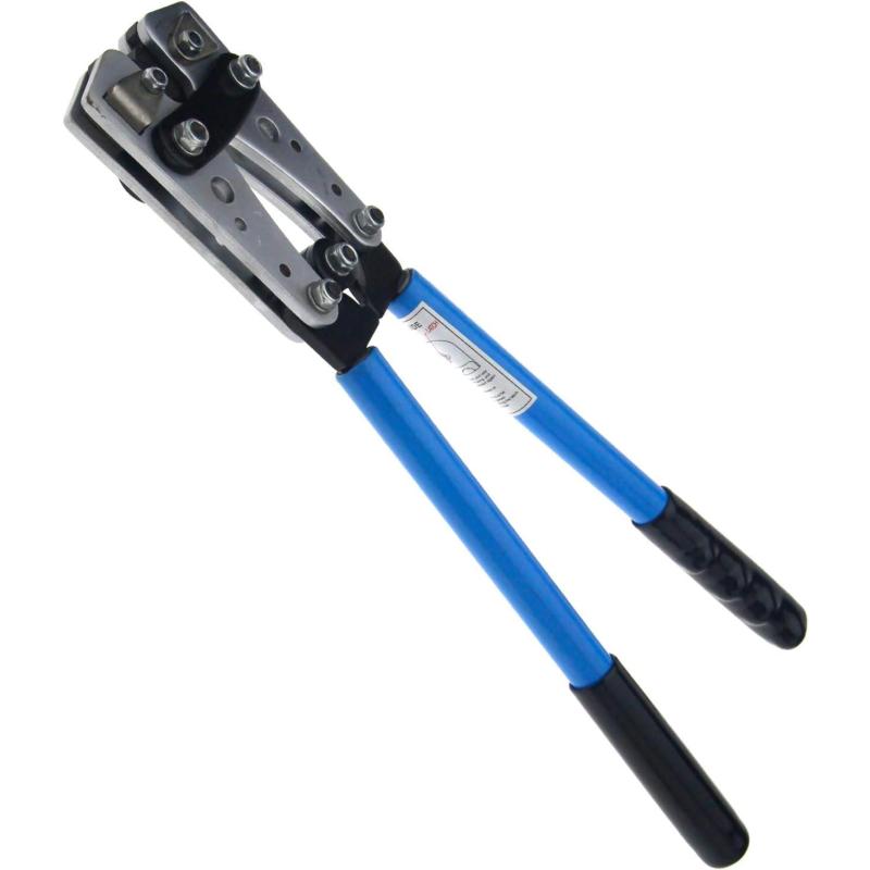6-50mm Plug Crimp Crimping Tool Wire Crimper Battery Cable Lug Cutter Electric