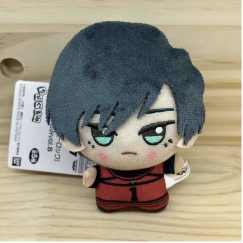 N01 10cm Mini BLUE LOCK Plush Keychain Doll Pendant – Seishiro Nagi & Friends