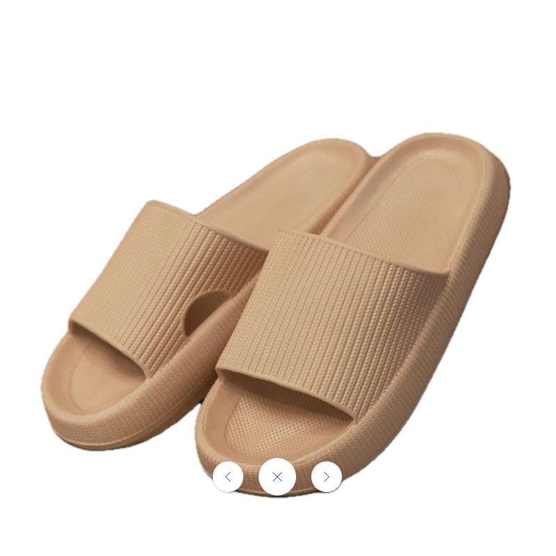 Oat Latte 40–41 Cloud Slides Original Cushioned EVA Sandals