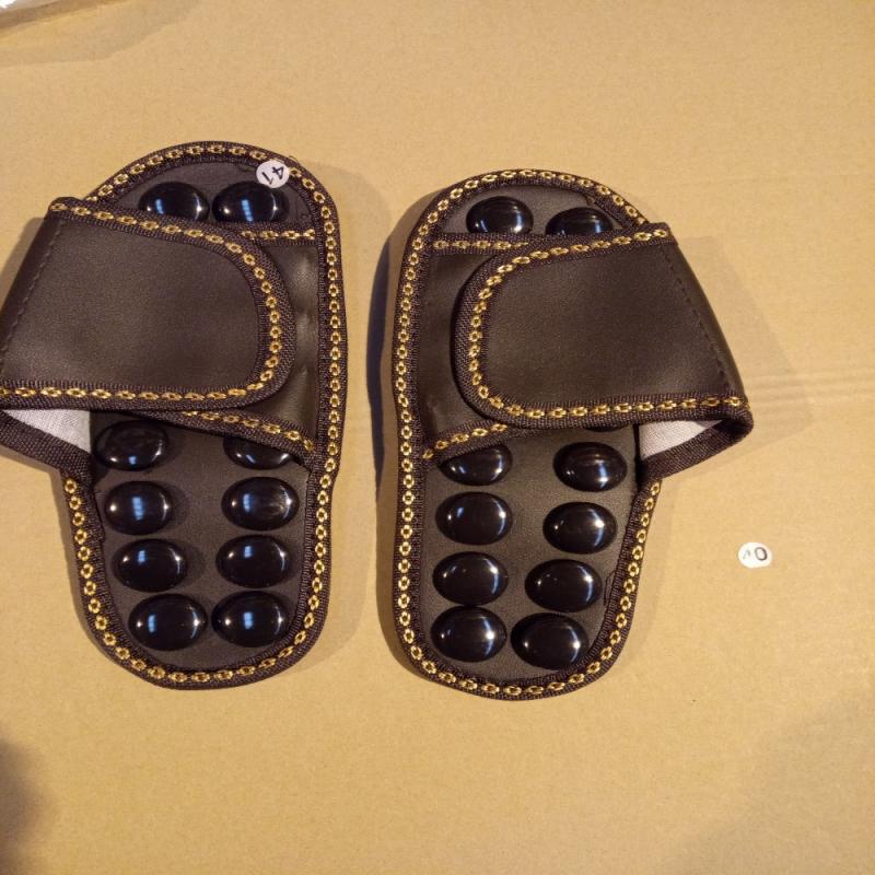 M 40–41 Hot Stone Therapy Foot Massage Shoes – Acupoint Reflex & Pain Relief