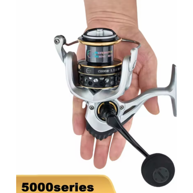 10000series High-Quality Spinning Fishing Reel – Durable Alloy Gear & Large Drag