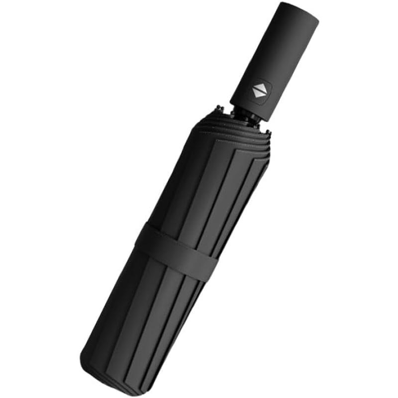 automatic umbrella for sunny and rainy days, enlarged reinforced sun umbrella, folding umbrella