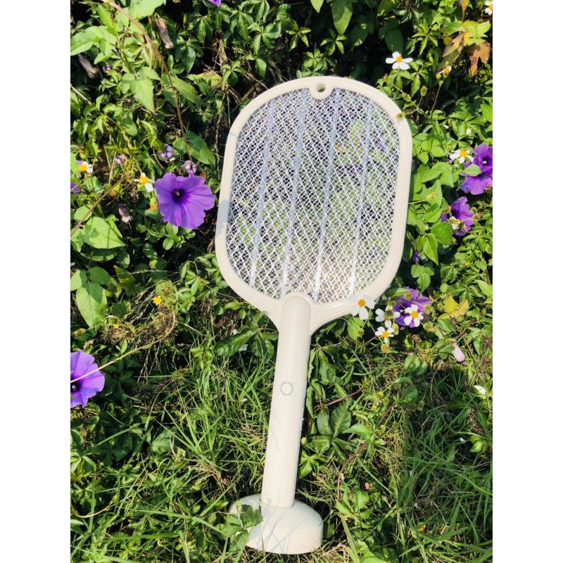 Electric Rechargable Racket Fly Mosquito Killer Bug Insect Zappers Swatter Pest