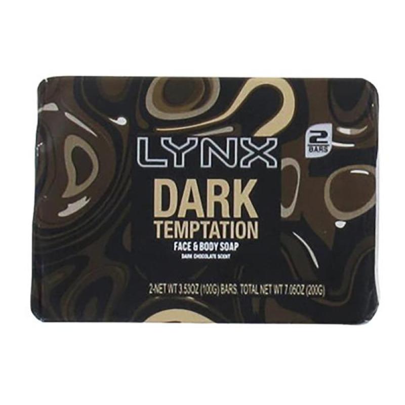 Lynx Dark Temptation Soap 2X100g