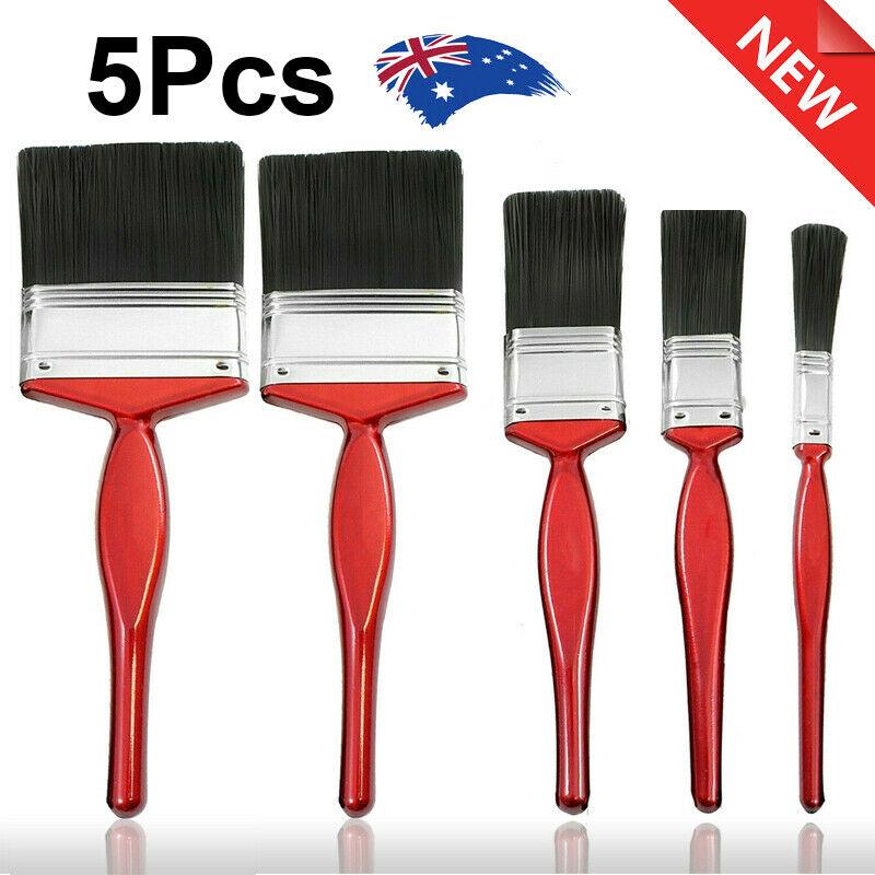Paint Brush Set Assorted Size 5pc