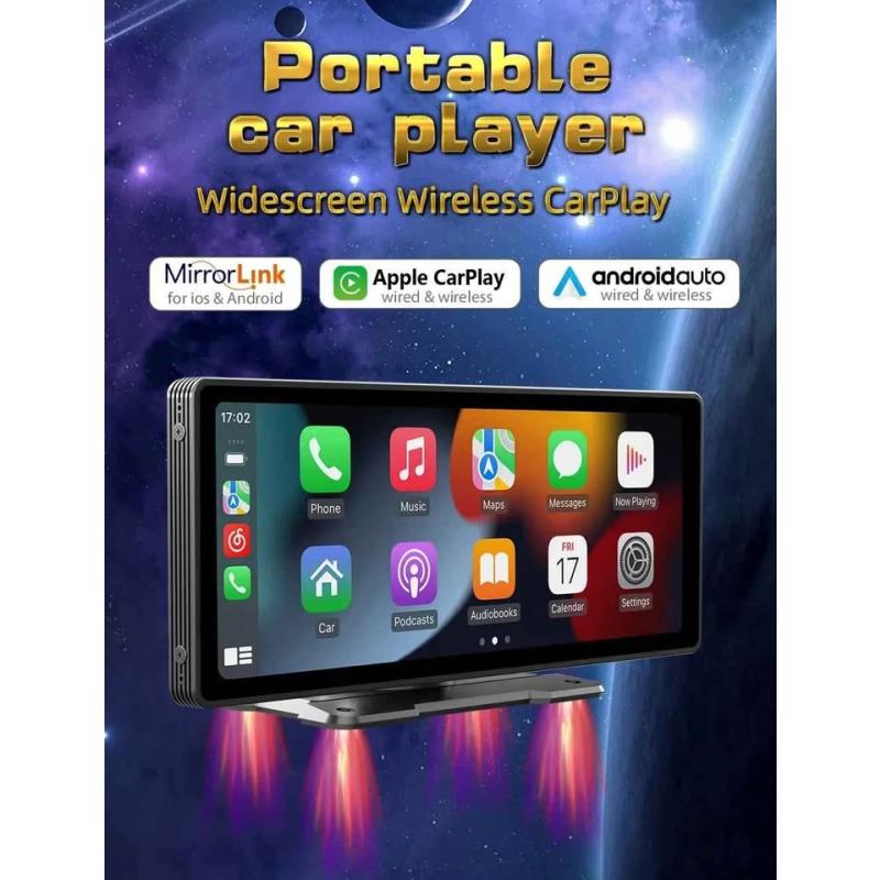 10.26-inch carplay portable screen car MP5 navigation reversing interconnected car bluetooth player